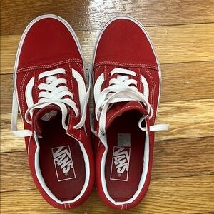 Vans Red Sneakers